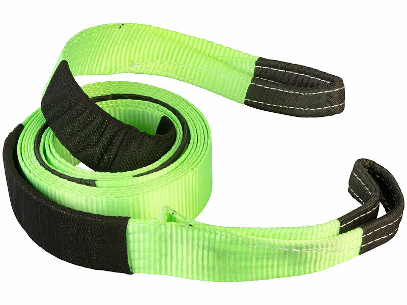 Corde De Remorquage 4 Ou 5 M Avec Crochet - Sangle Treuil Robuste Pour Voiture, 3 à 7 Tonnes De Charge - 6