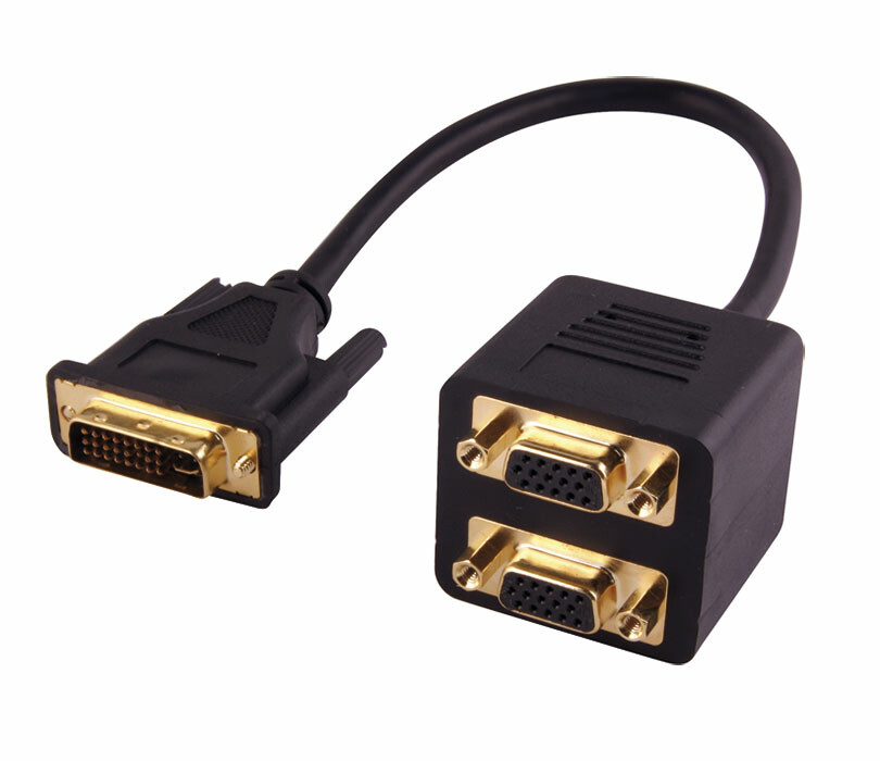 HDMI vers VGA câble électrique moniteur ordinateur Multimédia DVI
