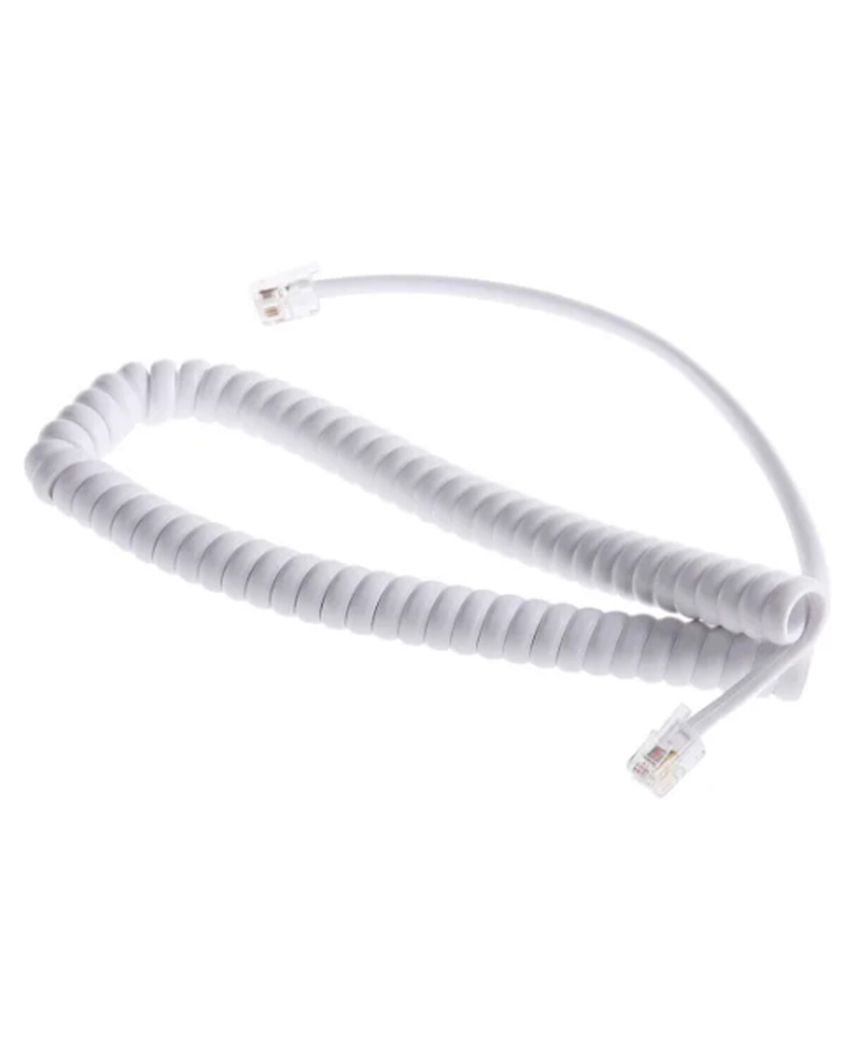 Câble spiralé à 3 brins - Câble électrique pour lampe (blanc