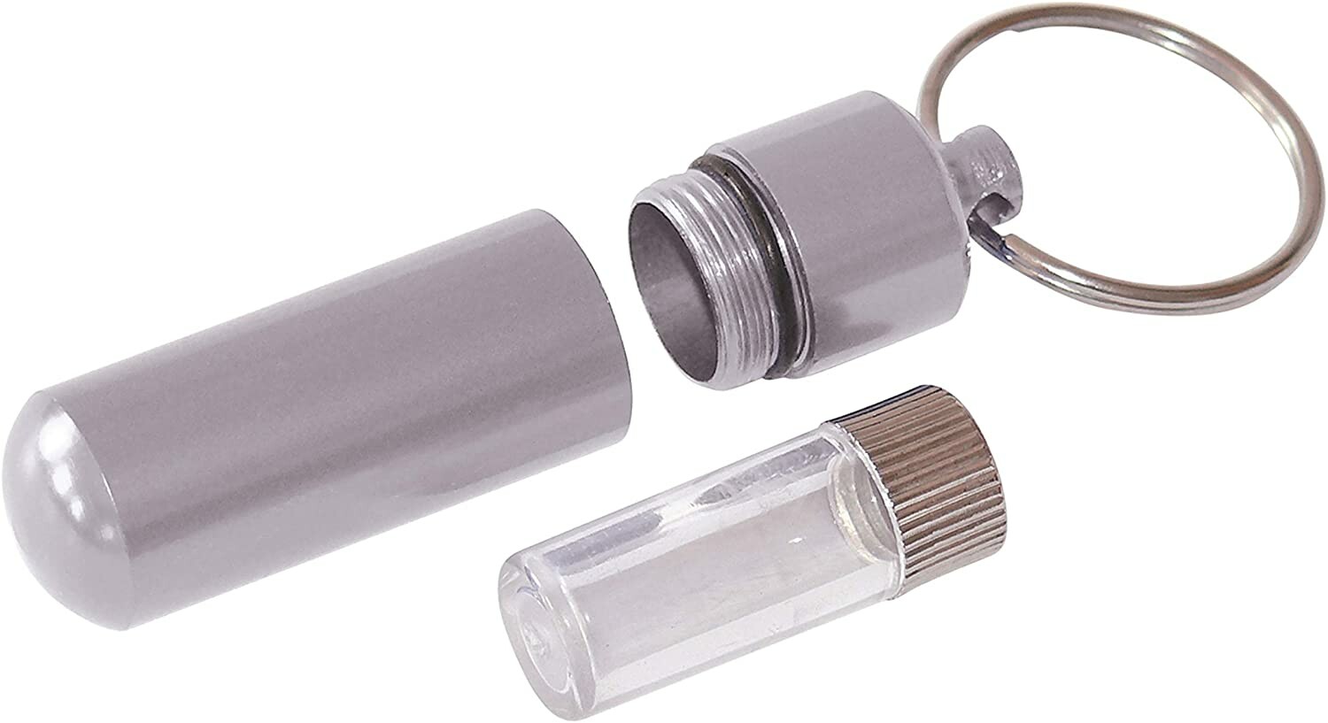 Porte-clés de poche portatif en aluminium