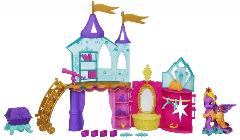 chateau poney jouet