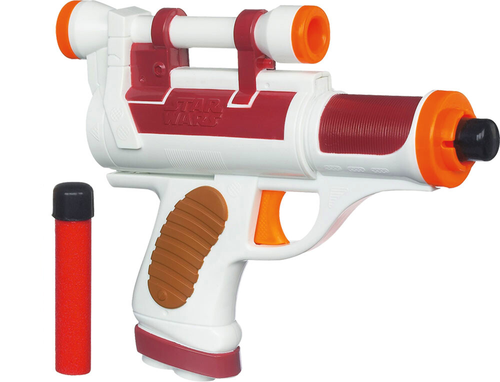 Pistolet Nerf Star Wars Angry Birds (Han Solo) avec boule en mousse, Nerf  et jeux de tir