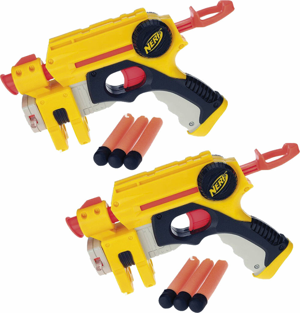 Pistolets Nerf Nite Finder Ex 3 Avec Fléchettes 2 Blasters Nerf