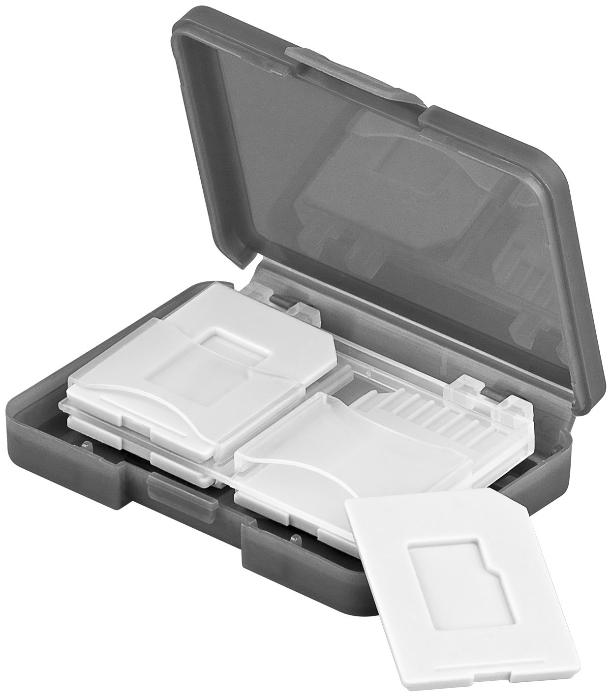 Boîte de rangement et transport pour cartes SD et Micro SD Goobay, Accessoires pour cartes mémoire