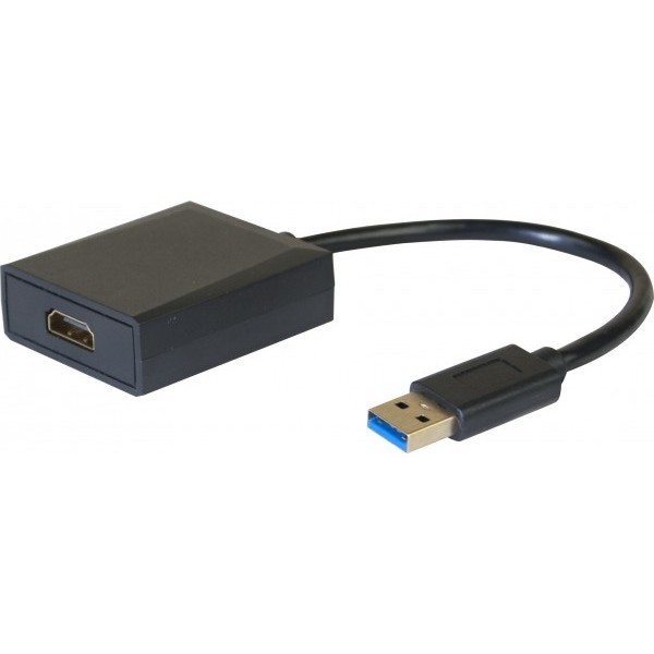 ADAPTATEUR USB 3.0 MALE VERS HDMI FEMELLE 1080P