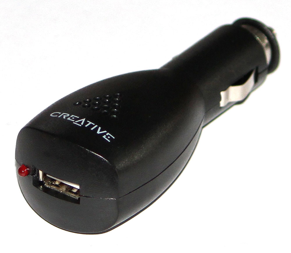 Adaptateur USB pour port allume-cigare 12 / 24 V Creative CA6110, Chargeurs