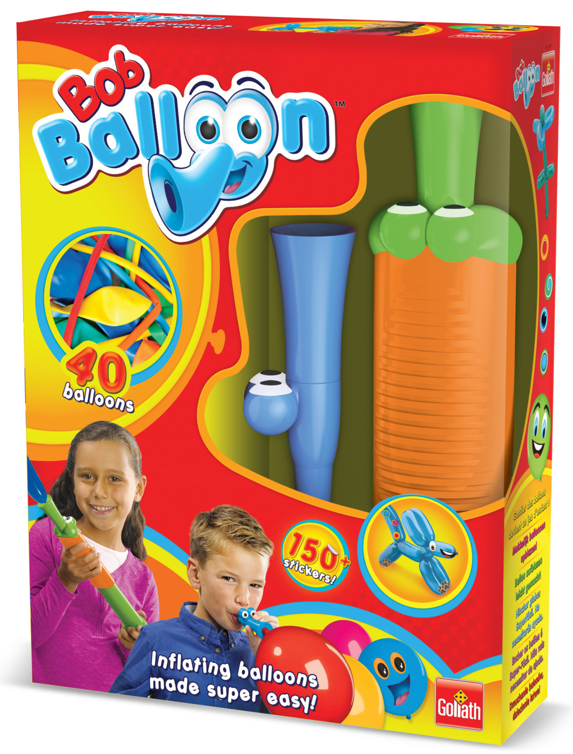 Jouet Bob Balloon avec ballons de baudruche à Sculpter et stickers