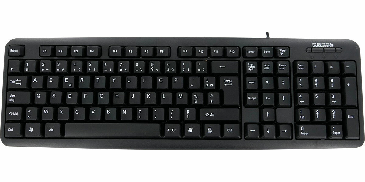 Le clavier d'ordinateur