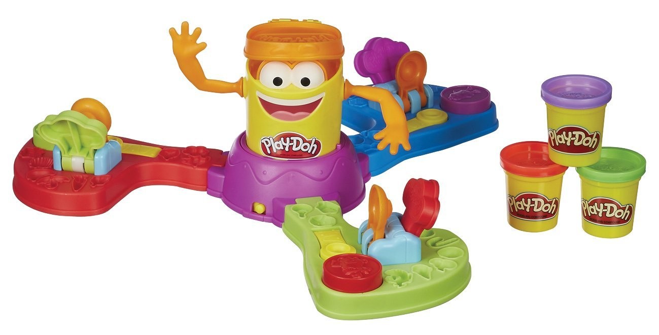 Jeu de société enfant avec Pâte à modeler Play-Doh Gob'Fou, Loisirs  créatifs