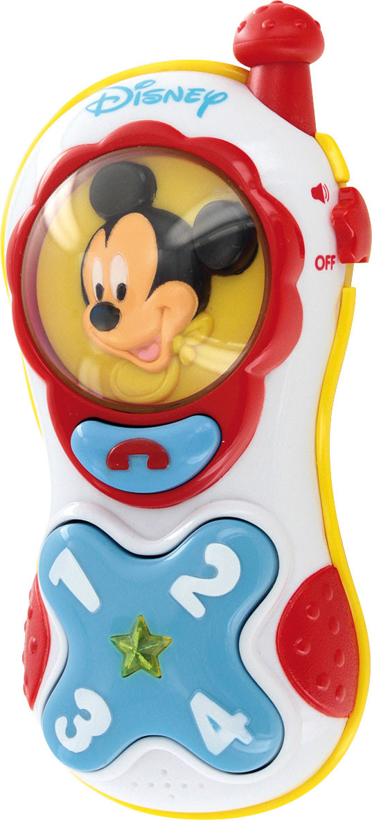 Pack de 4 Jouets d'Éveil Mickey Mouse pour bébés dès 6 mois, Jouets 1er  âge