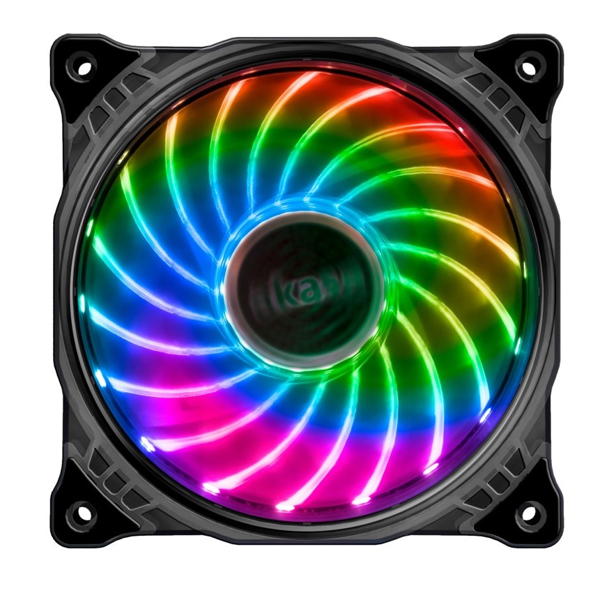 Ventilateur de Refroidissement CPU avec Contrôleur BEYIMEI Ventilateurs de Boîtier 120 mm Triple Pack Éclairage RGB Adressable Ventilateur de Boîtier 