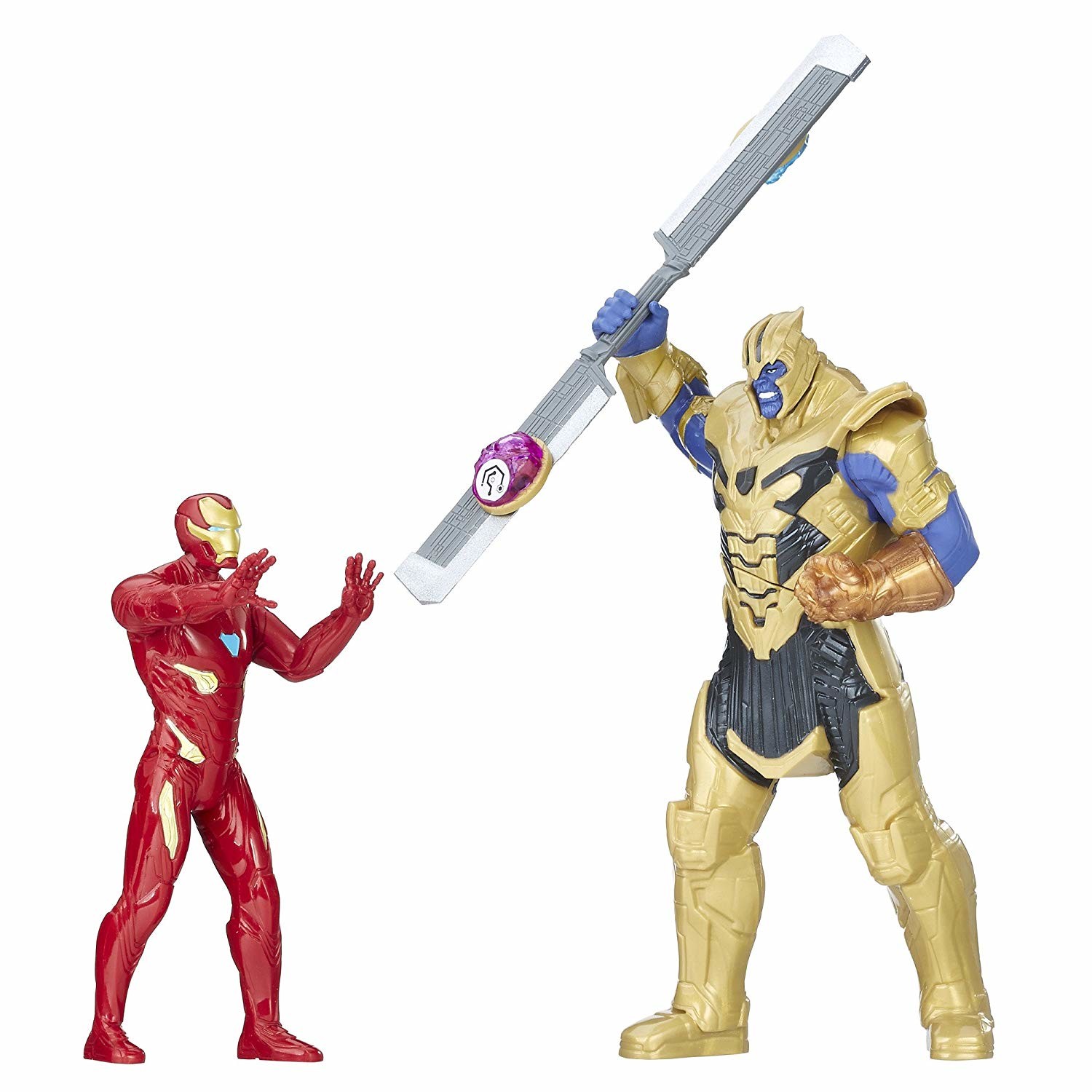 Avengers Infinity War Coffret set de combat Thanos vs Iron Man