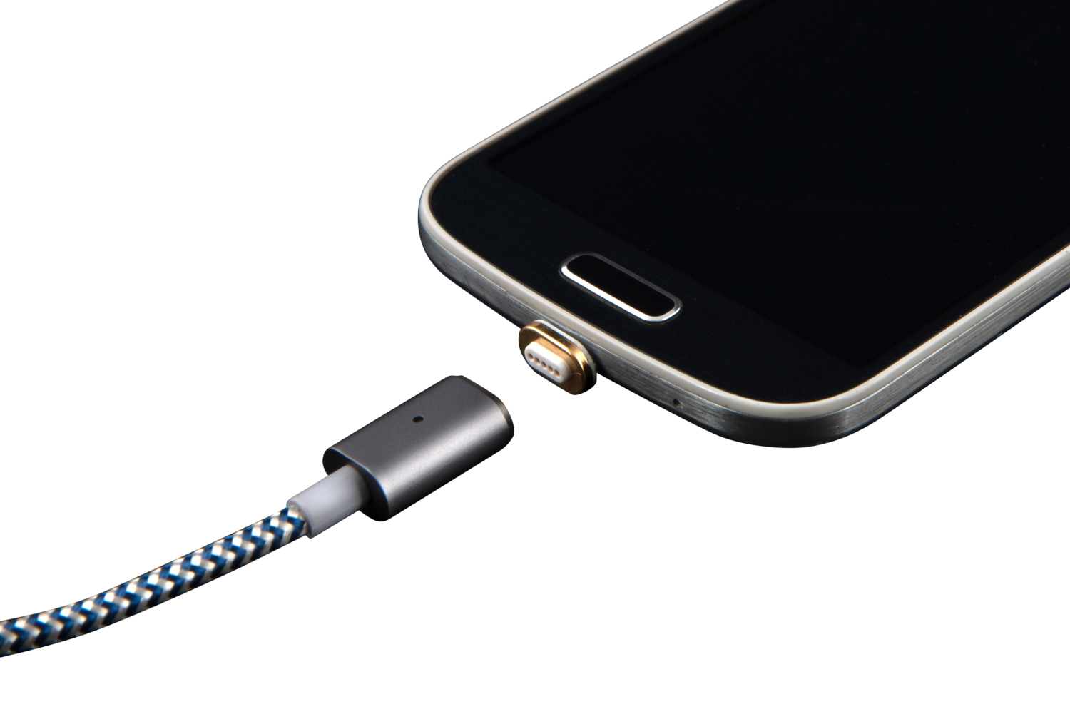 Chargeur micro USB noir pour tablette ou smartphone