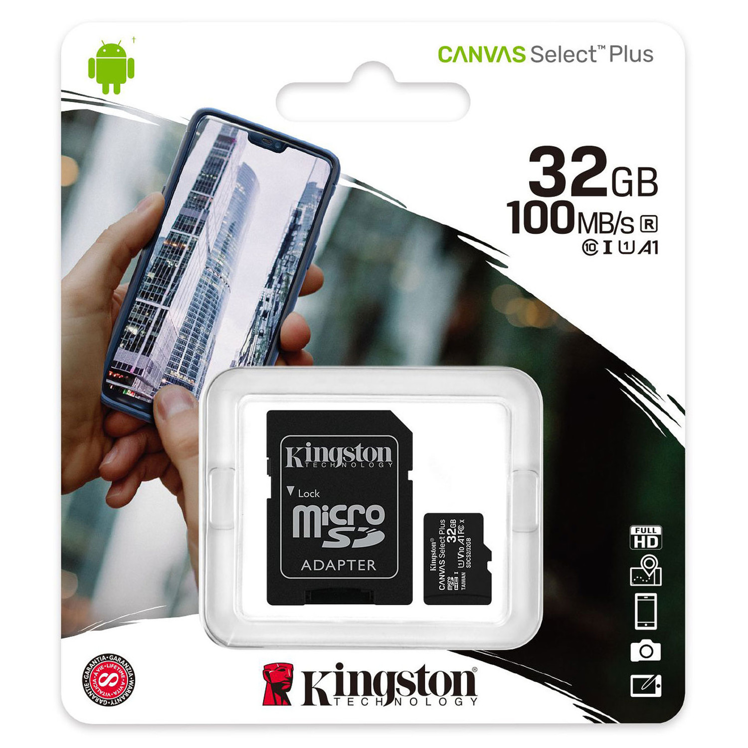 Carte microSDHC Kingston Canvas 32 Go | Cartes microSD | Pearl.fr
