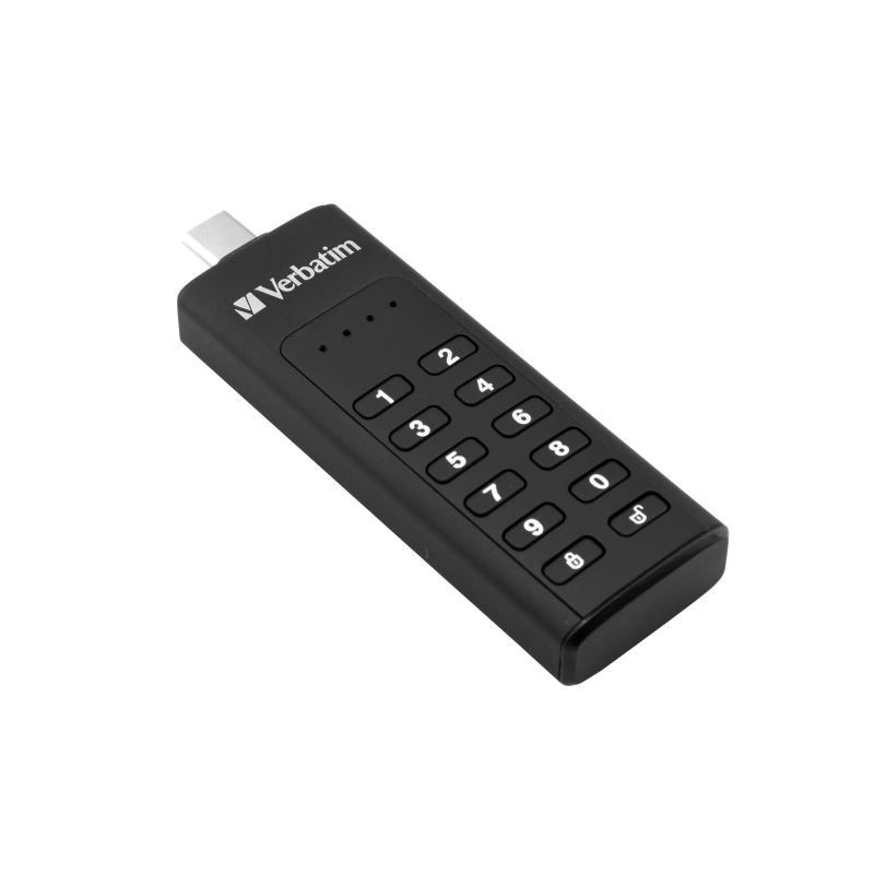 Clé USB sécurisée, 128 Go crypté USB Flash Drive Hardware Password Memory  Stick avec clavier USB 3.0 Disk Flash Black