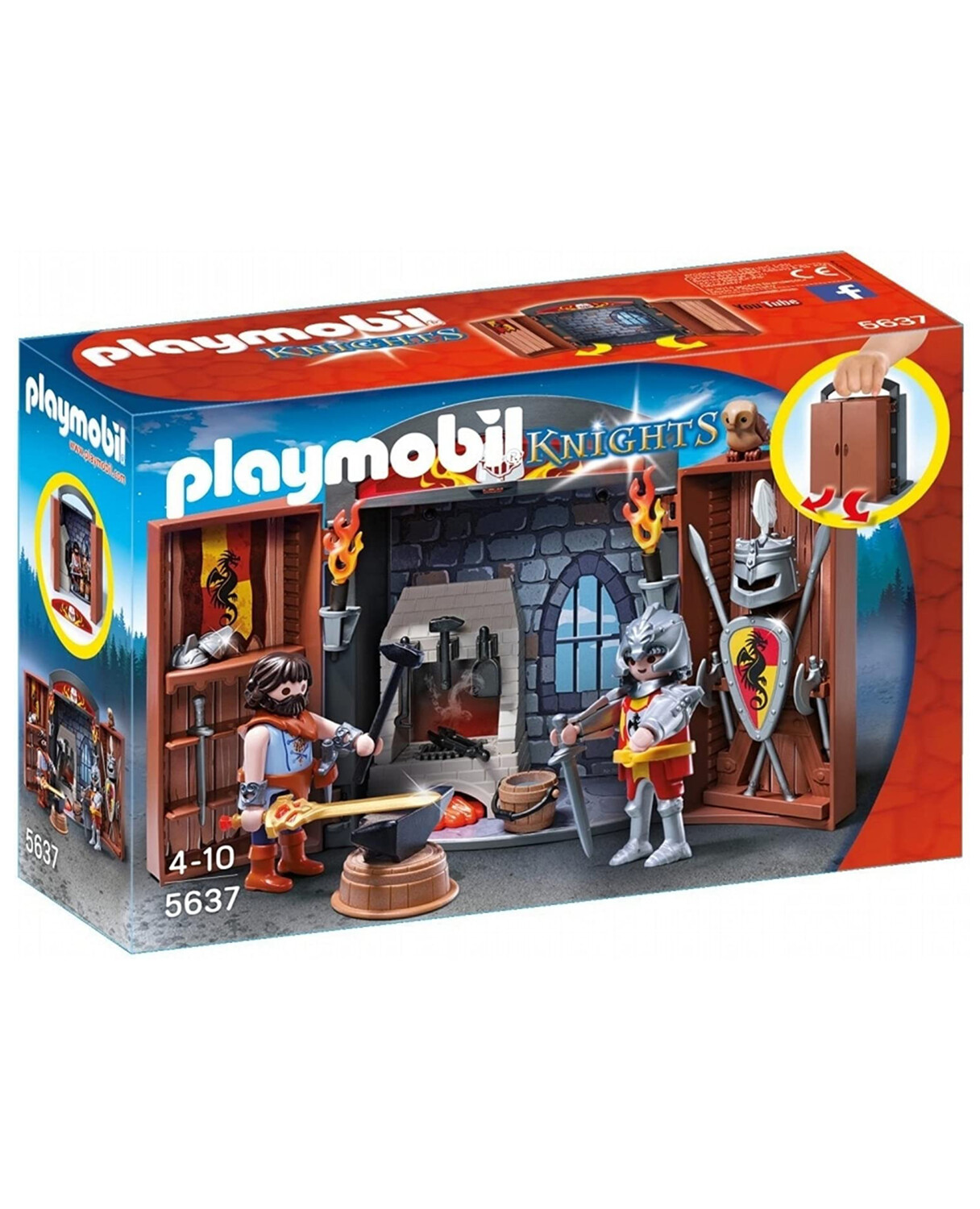 Coffre Chevalier Et Forgeron Playmobil 5637 Pearl Fr 14 14 x gezien 0 0 x bewaard sinds 19 aug. coffre chevalier et forgeron 5637