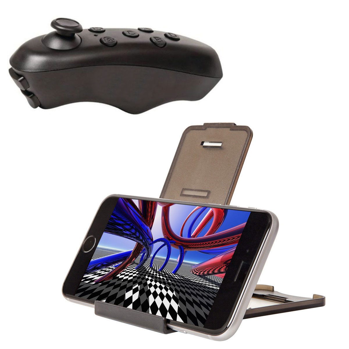 Mini Manette de Jeux vidéo sans fil pour iPhone, Smarphone et VR