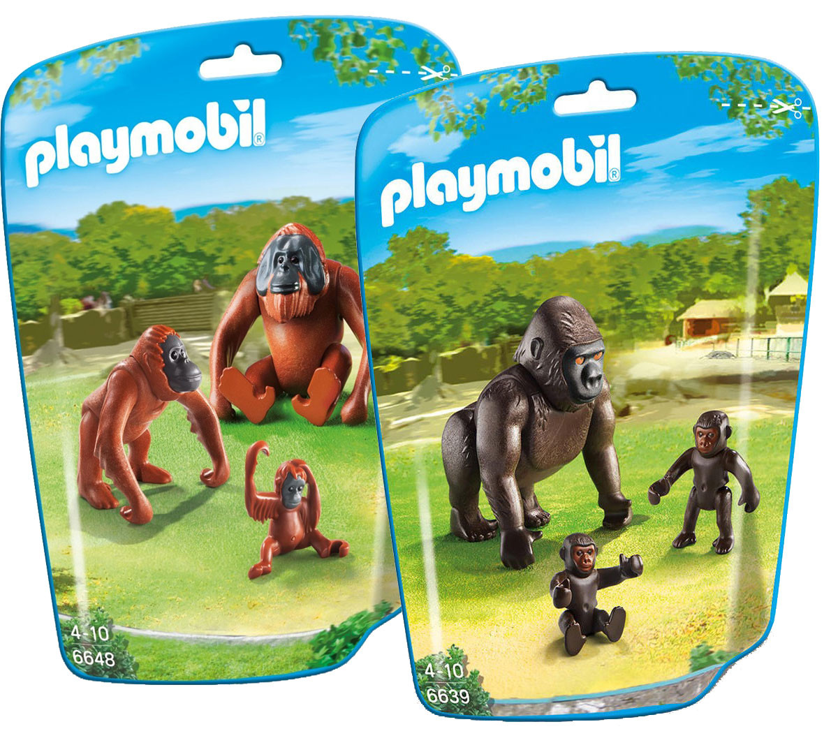 Banane NEUF Playmobil Accessoire Décor Animal Couple Singe Gorille 6 cm