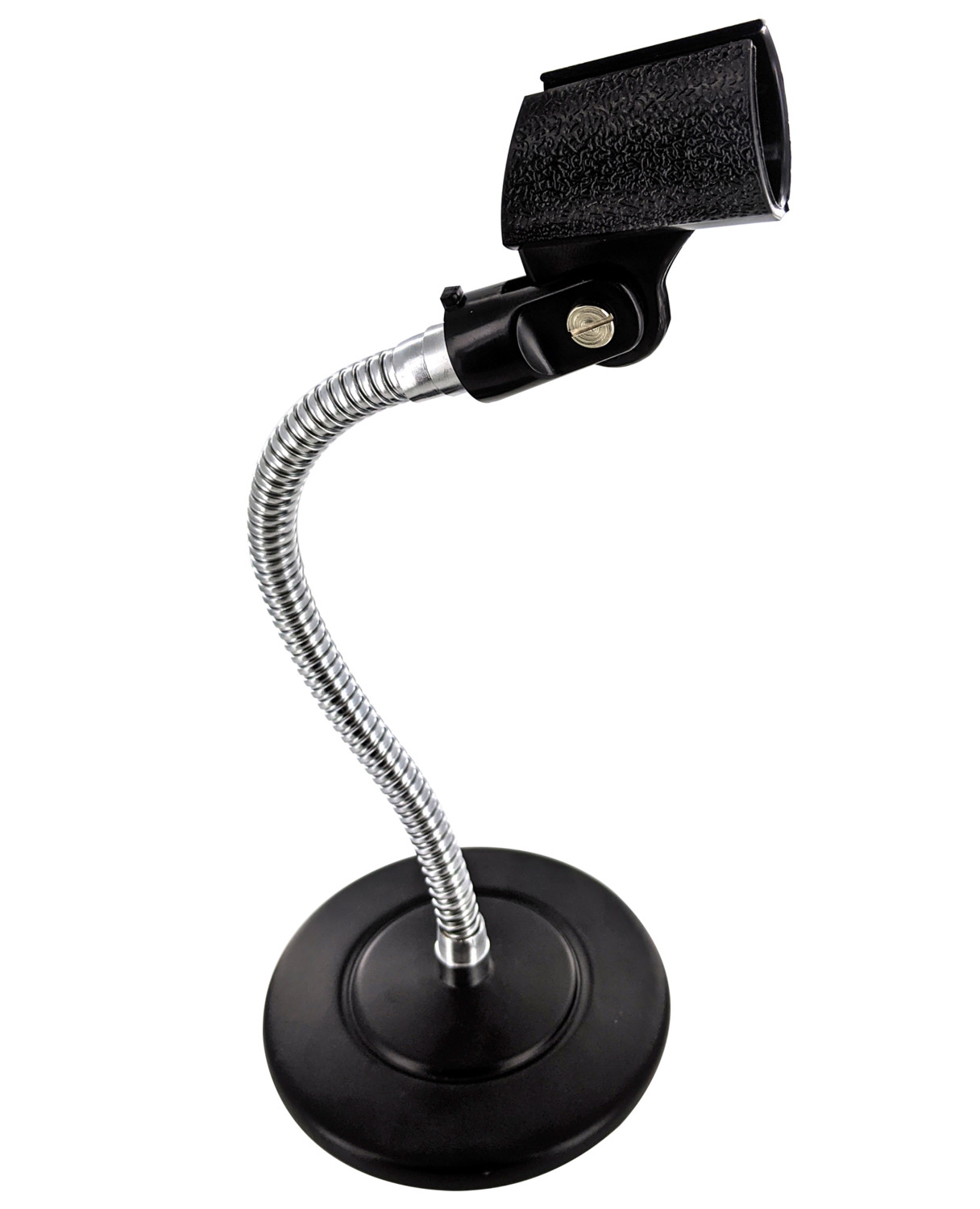 babydream1 support de microphone en plastique support de table portable  pliable micro trépied support de bureau avec pince 
