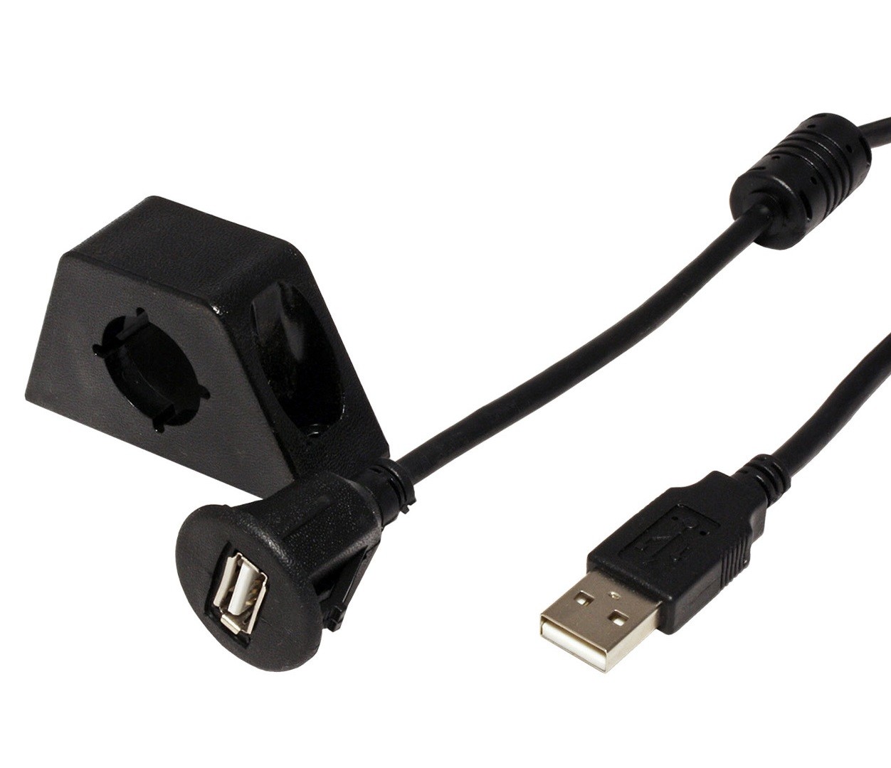 20 mètres Male vers Femelle avec 3 Câble LED Répéteur IC ‘’Deux au Milieu et Une à l'extrémité’’ Noir MutecPower Câble USB 3.0 Haute Vitesse 