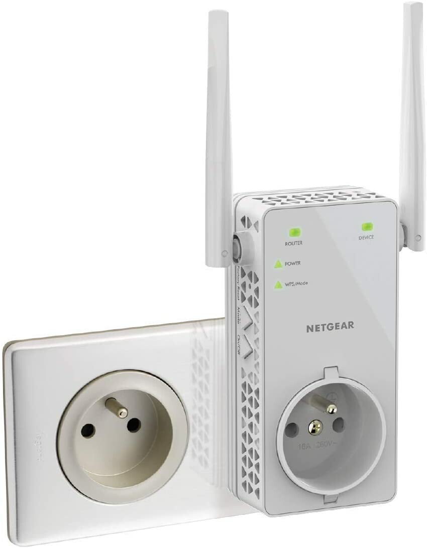 Répéteur Wifi AX1800 Mbps Amplificateur WiFi 6 Double Bande 2,4 GHz & 5 GHz