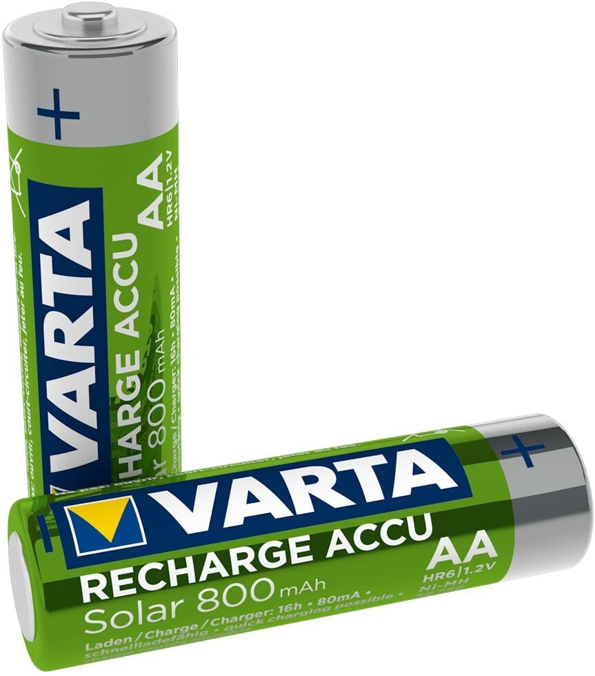 VARTA Pack de 10 batteries rechargeables Accus AAA 800 mAh 1,2V Ni