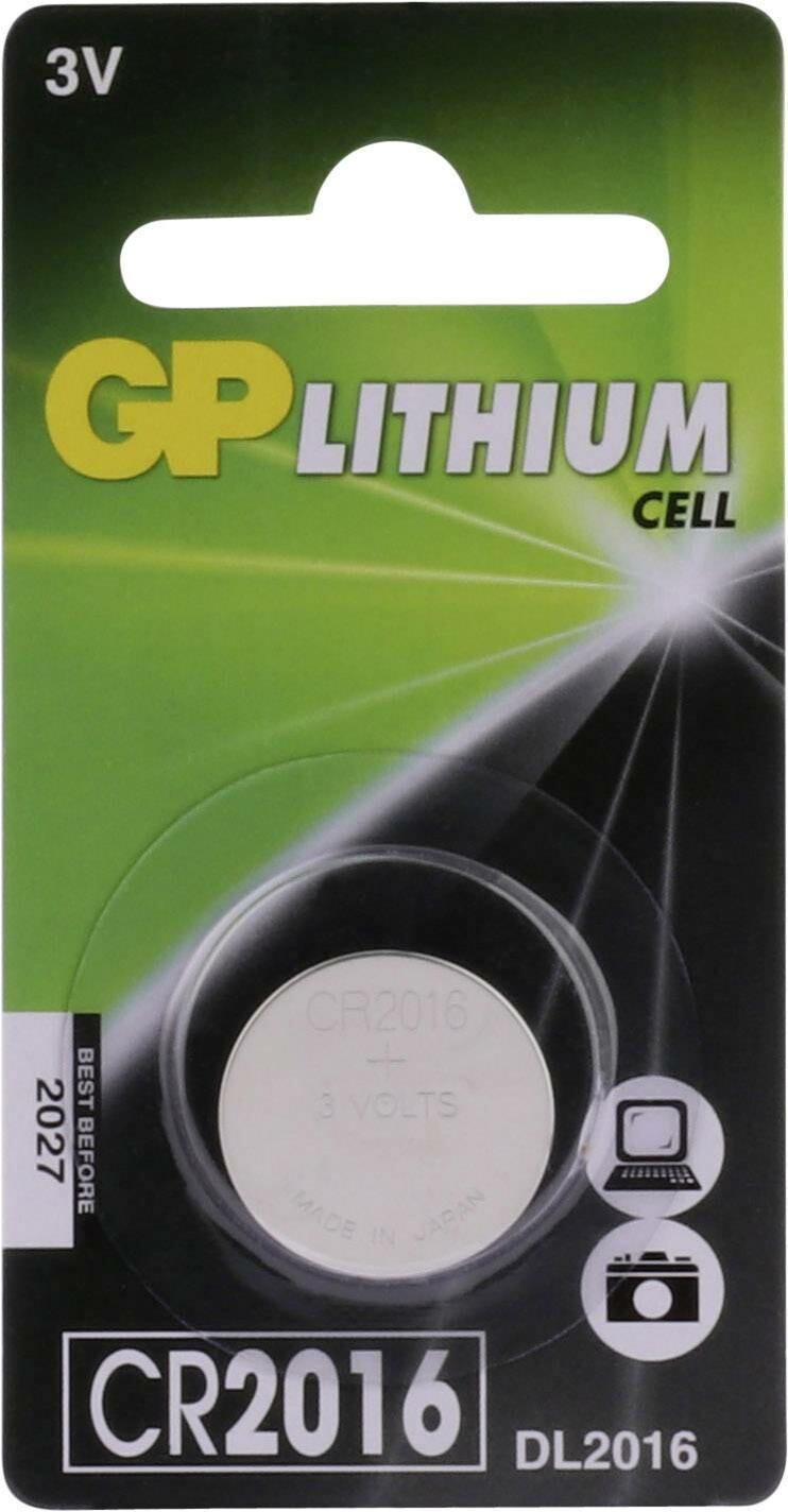 GP CR2450 pile bouton lithium 3 V (lot de 5)