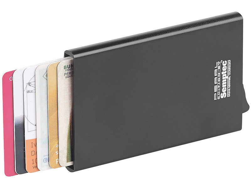 Porte-carte bancaire RFID