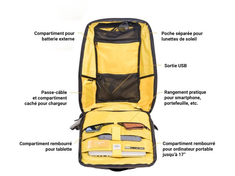 The North Face Sac à dos Borealis Classic Orange/Black Orange - Sacs