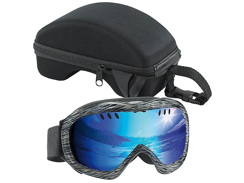 Étui rigide pour lunettes de Ski, boîte à lunettes EVA pour