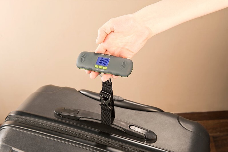 Pèse-bagages numérique avec affichage LCD et fonction tare, 0 à 40