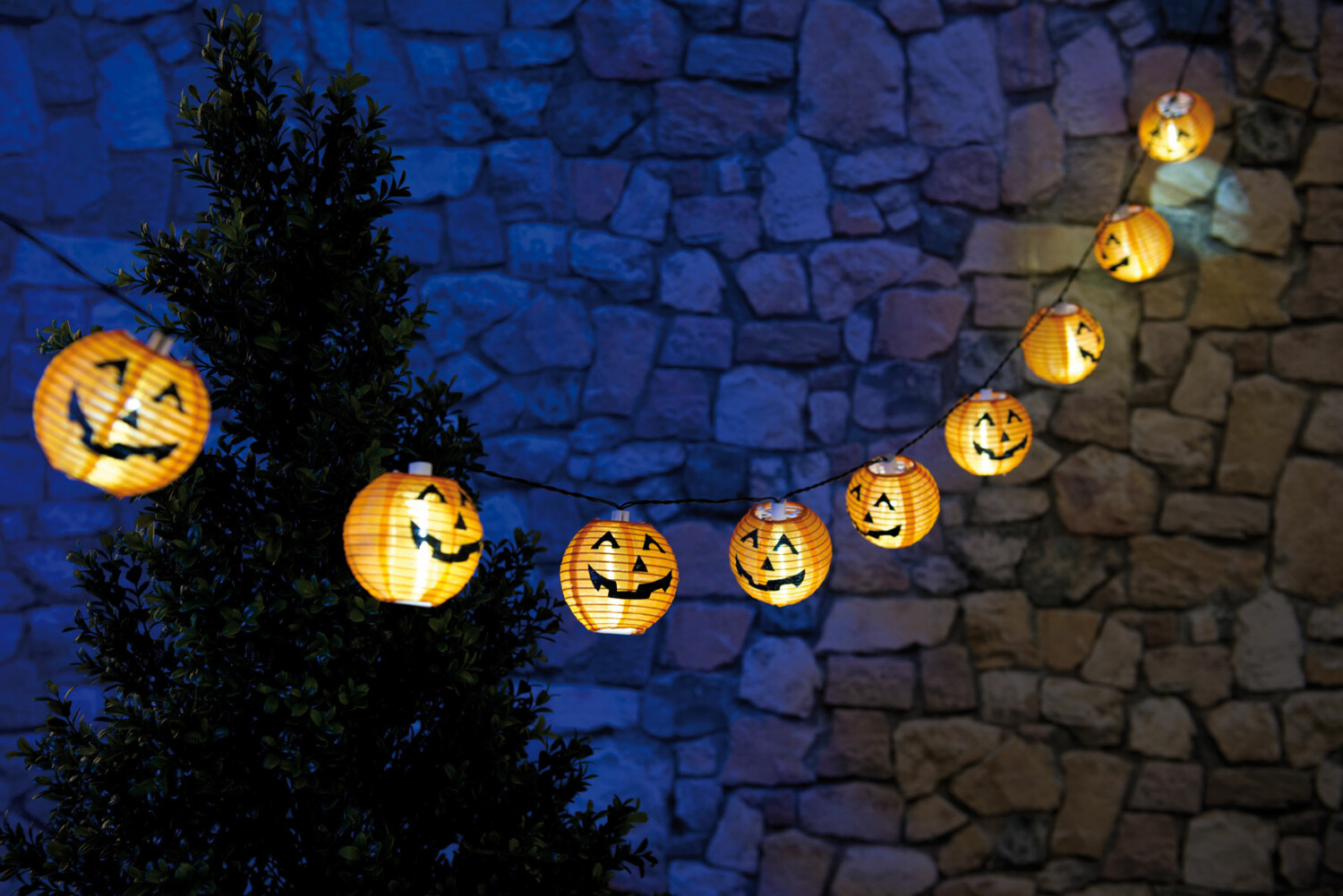 Lanterne Lumineuse d'Halloween à LED