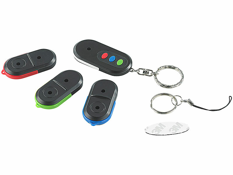 porte-clé siffleur avec LED pour retrouvez vos clés 
