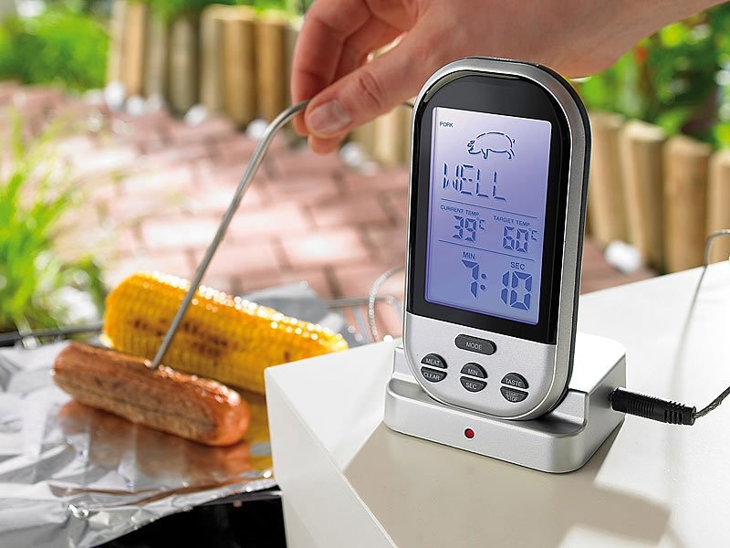 Thermomètre de cuisson digital à sonde fackelmann - RETIF
