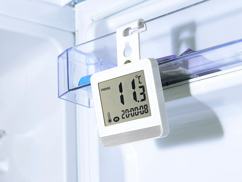 Thermomètre numérique pour réfrigérateur - Cablematic