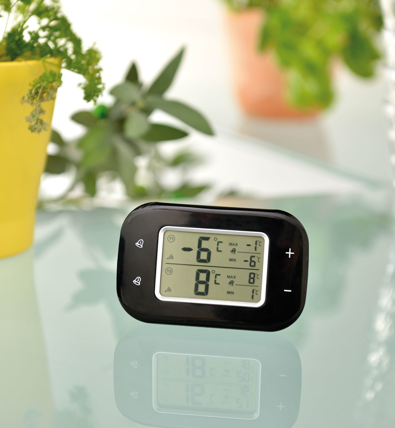 AcuRite Thermomètre numérique sans fil pour réfrigérateur et congélateur :  : Maison