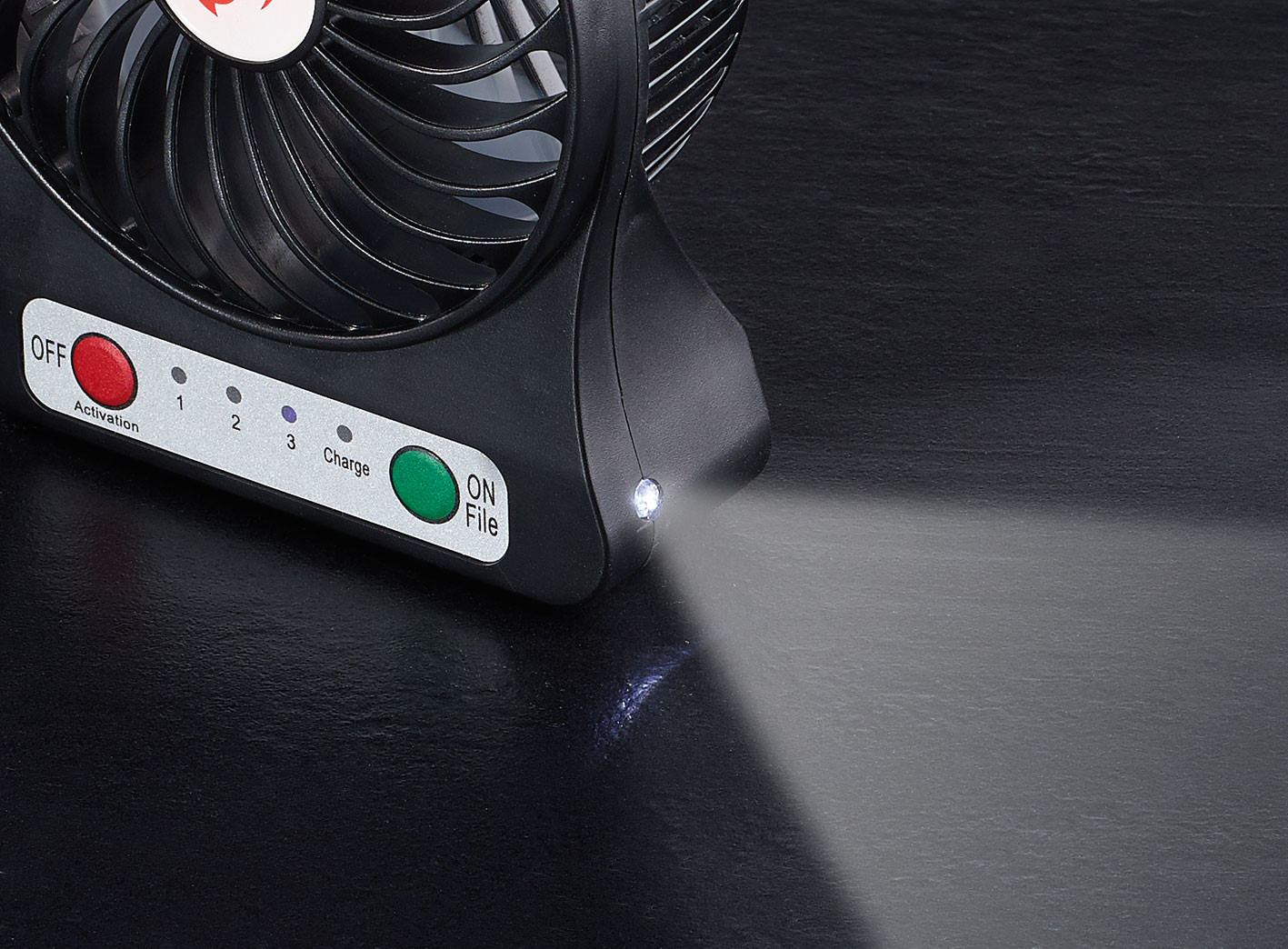 Ventilateur électrique portatif de bureau rechargeable par usb petit ventilateur  portatif Y6 (vert)