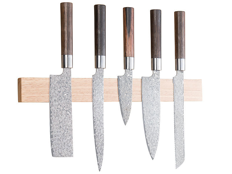 Barre Aimantée Inox pour Maintien des Couteaux 45 cm - Cuisine  Professionnelle
