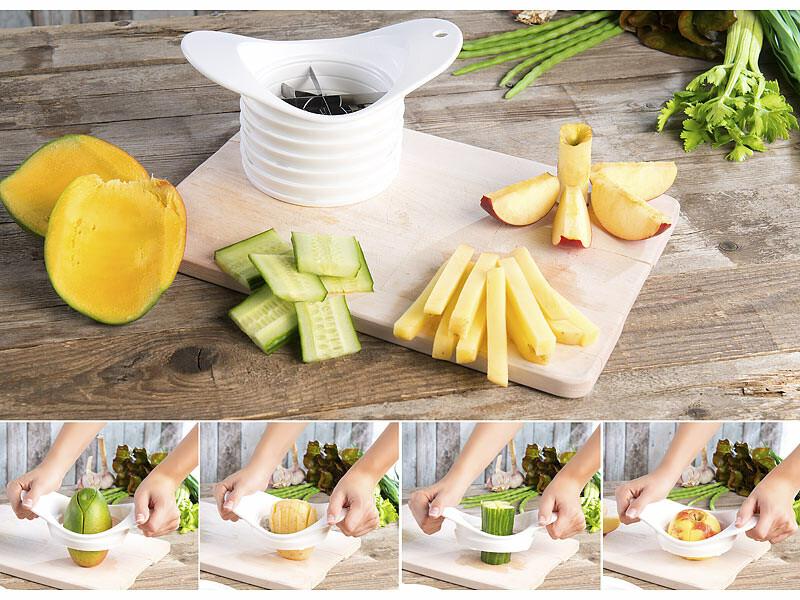 Découpe-ananas Multifonction - Découpeur Fruits Et Légumes, Lave-vaisselle Safe