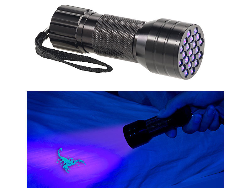 Lampe UV de poche rechargeable à LED