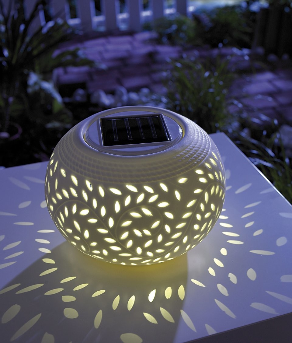 Lampe enfichable solaire à LED Moon Star Decor lampe de