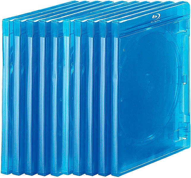 10 Boîtiers Blu-ray slim 6 mm, Boîtiers / Jaquettes