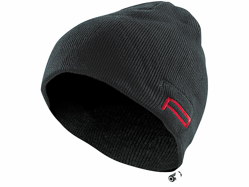 Bonnet à visière Bluetooth avec micro-casque intégré - gris - Casque audio