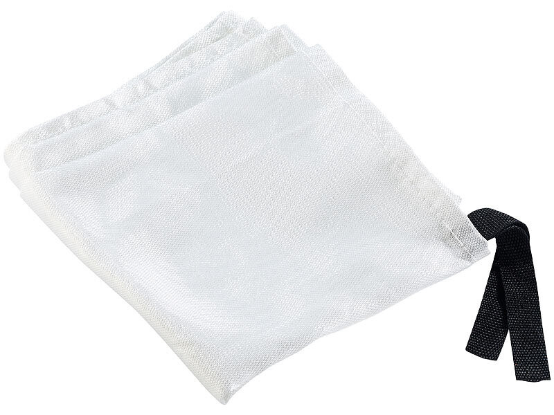 2 Pièces Couverture Anti-Feu 100x100cm - Couverture Ignifuge Fibre De Verre Pour Cuisine & Urgences
