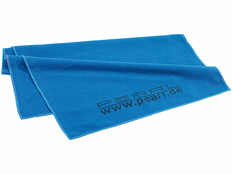 Serviette microfibre, lot de 2, grande serviette de bain 180 x 60 cm + 80 x  40 cm