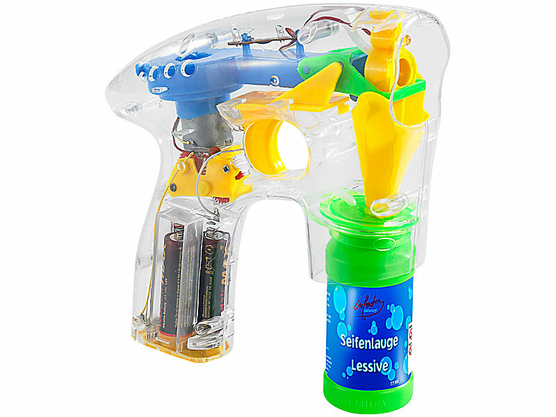 Kit de pistolets à bulles pour enfants, jouet à bulles Machine Gun