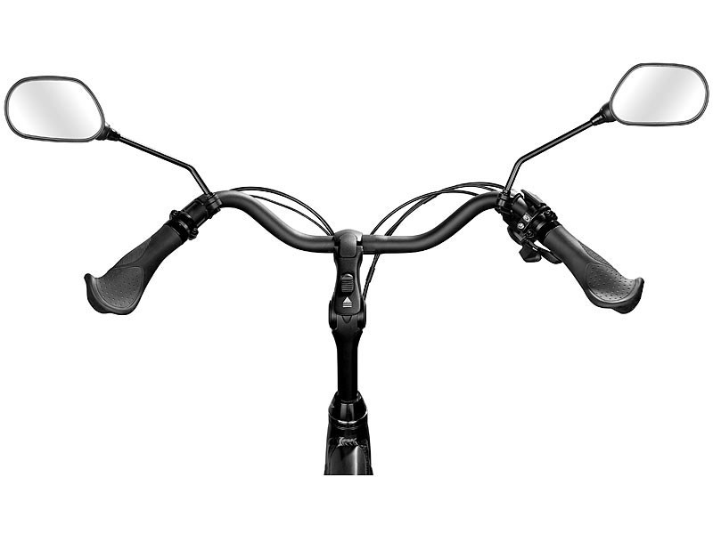 2x rétroviseurs de vélo Guidon de vélo Rétroviseur flexible Rétroviseur Nou  Mpib