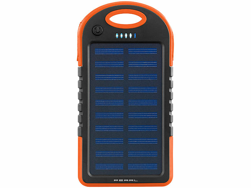 Chargeur Solaire Camping USB Batterie Lampe LED