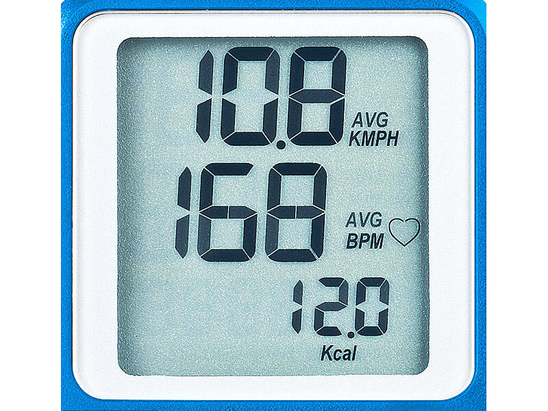 Compteur vélo numérique 15 en 1 à écran LCD - Capteur sans fil
