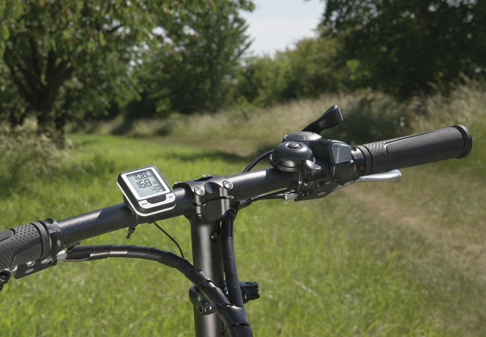 Compteur de vélo avec/sans fil avec affichage distance et calories, Accessoires pour vélo